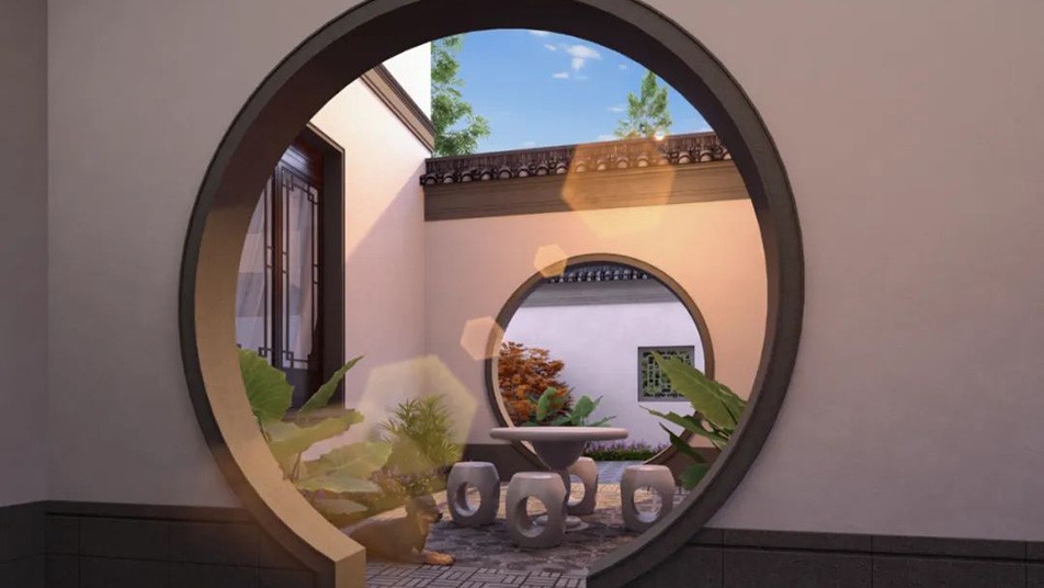 新品预售|方圆中式大宅，重拾久违的院落情怀，寻得生活的诗意和远方